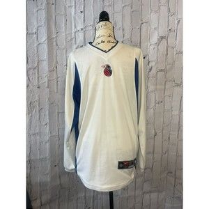 Vintage/old Logo NBA Detroit Pistons Basketball Shooting Long Sleeve Shirt SzS